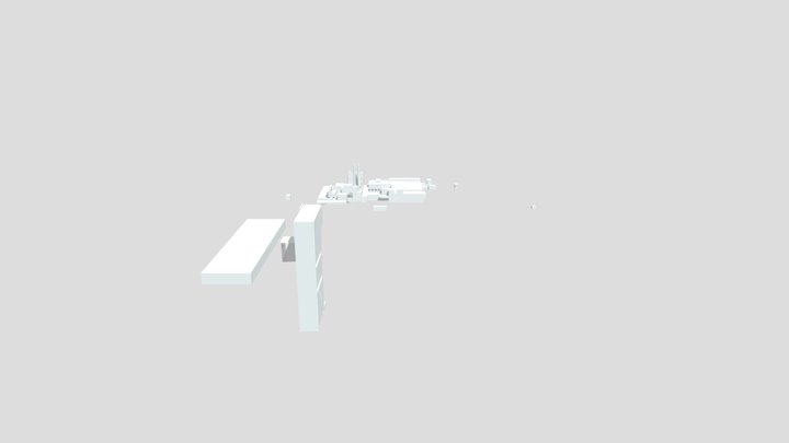d1_trainstation_01 Half-Life 2 Map 3D Model