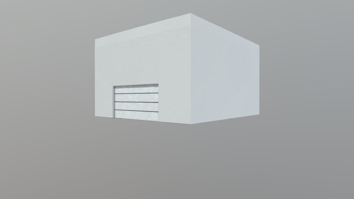 Garage Interior 3D Model