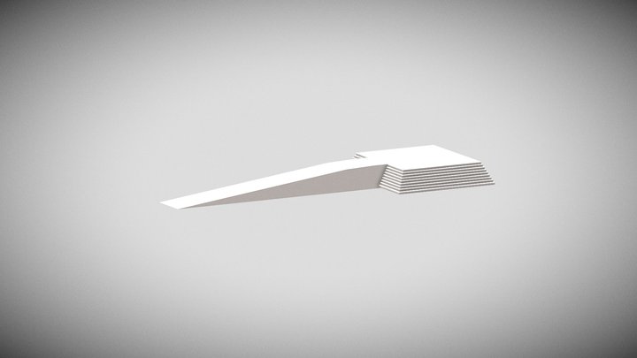 Piramide Karan Para test 3D Model