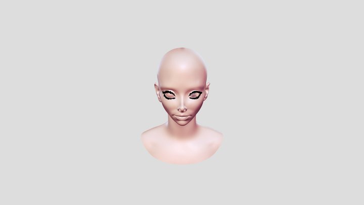 Alien Looking Metahuman Export 3D Model