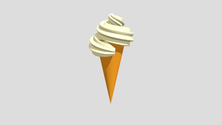 Banana Ice Cream – Modello 3D gratuito STL