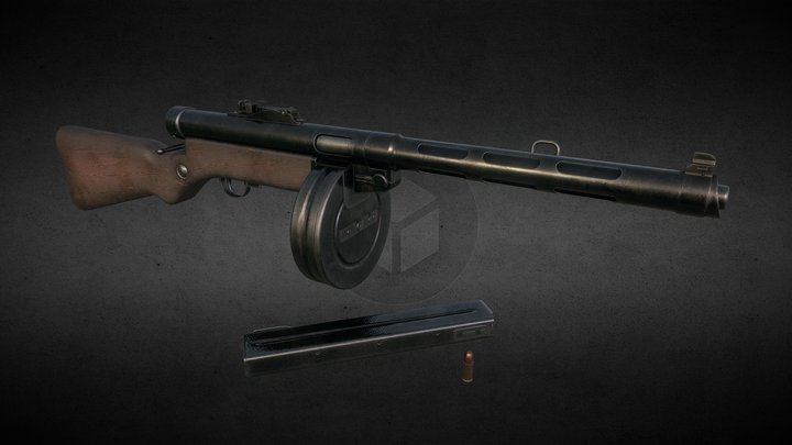 Suomi KP-31 – Free 3D Model STL