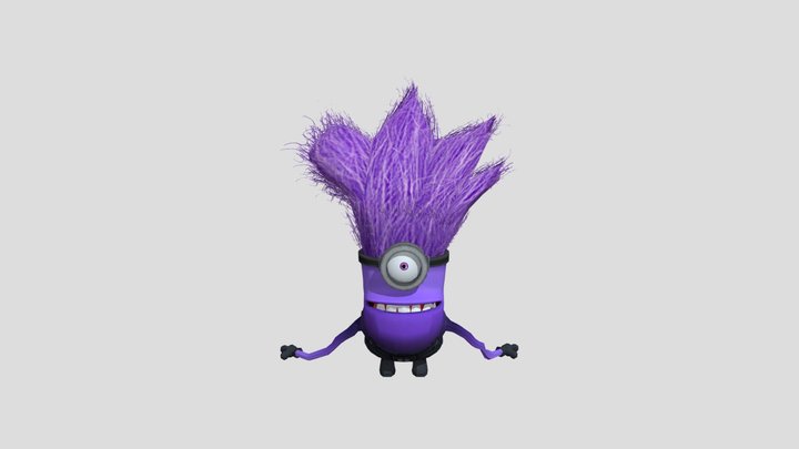 Evil Minion Pose 3D Model