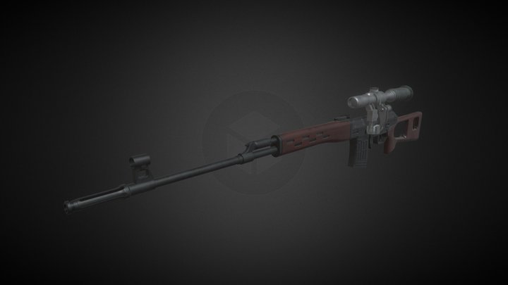 SVD "Dragunov" 3D Model