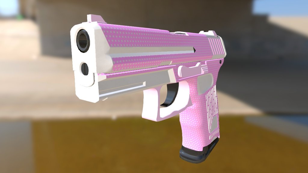 HKP2000 \ CS:GO - 3D model by vovih [7e5c4c4] - Sketchfab