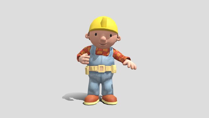 Bob the Builder 3D Model