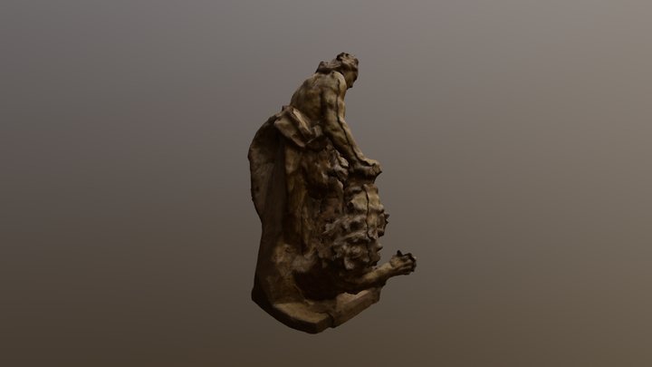 ERCOLE E IL LEONE 3D Model