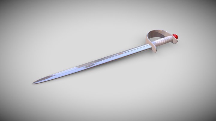 Flash Gordon Ming Sword 3D Model