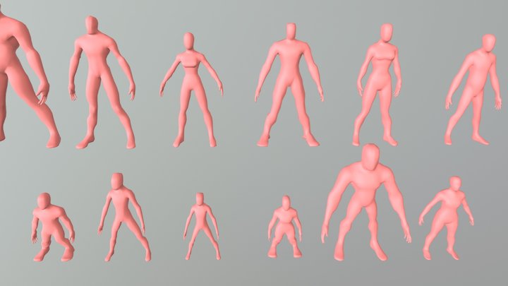 12 buddy challege 3D Model