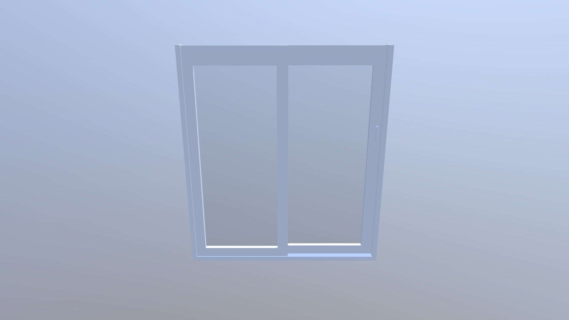 16668 84x96 Slider Door- Black V1