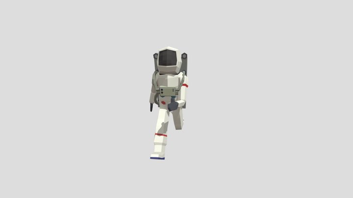 Astronauta 3D Model