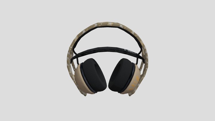 Gaming Headset 3D Model