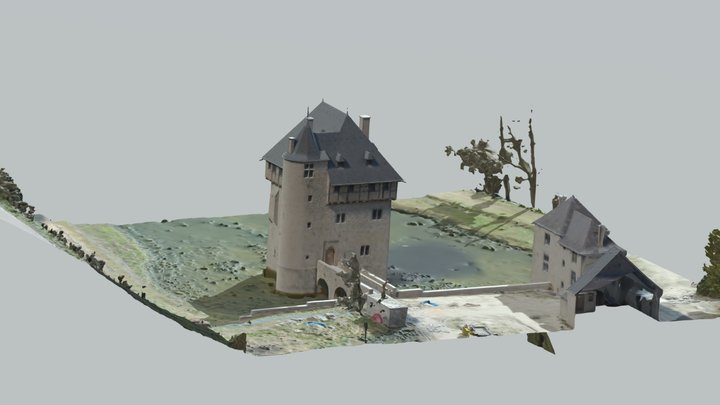 Château de Crupet 3D 3D Model