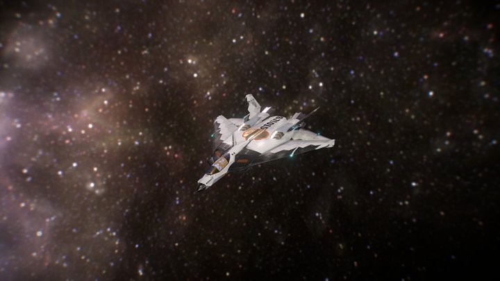 Spacejet_30_SIMPLIFIED 3D Model