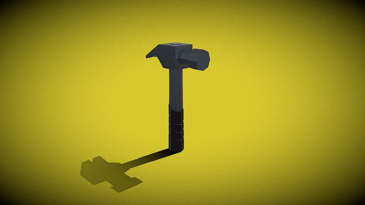 Claw Hammer 3D Model