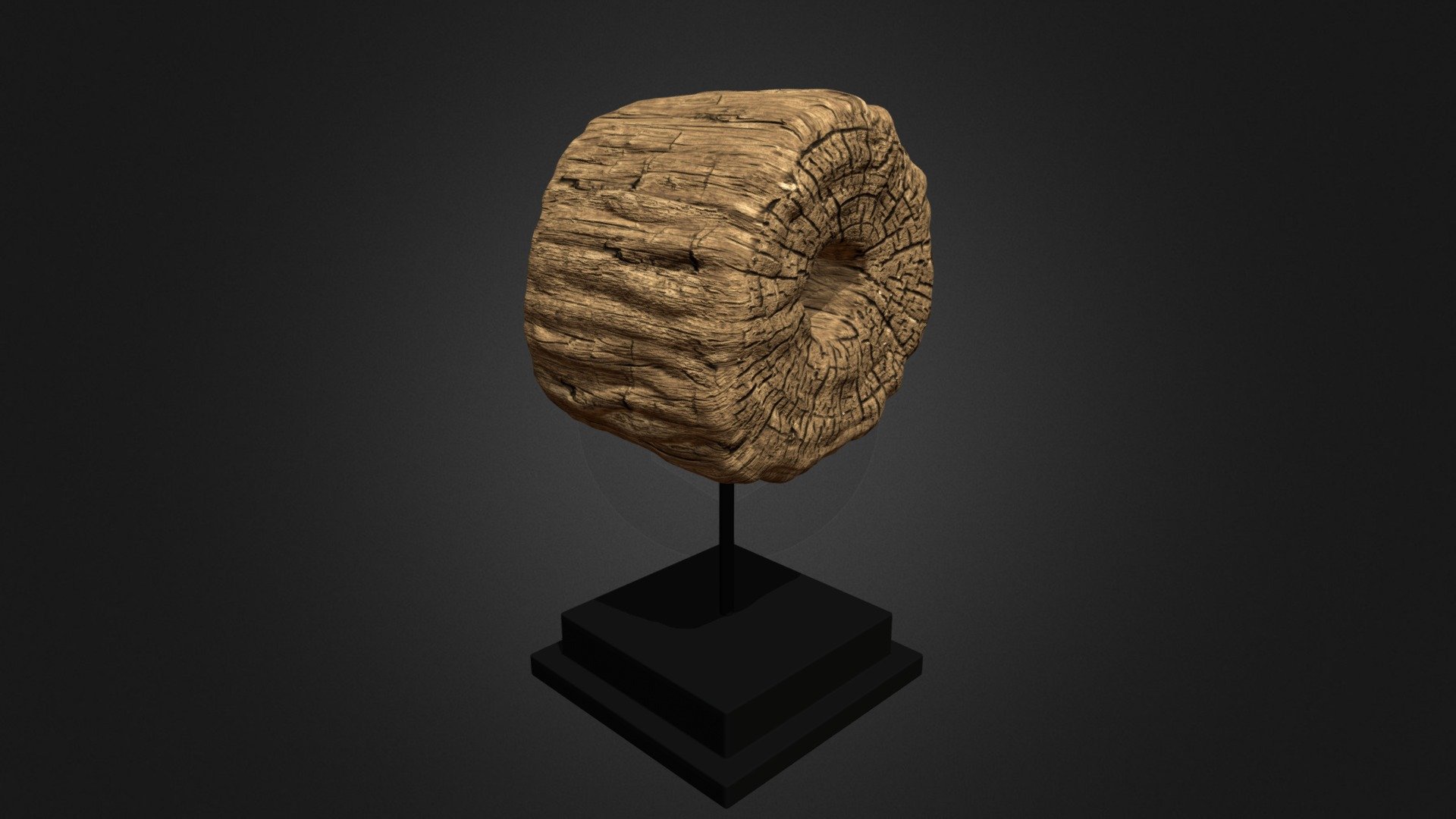 Wooden Log Figure - Buy Royalty Free 3D model by cgaxis [7e6585b ...