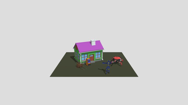 ДЗ5 покрас 3D Model