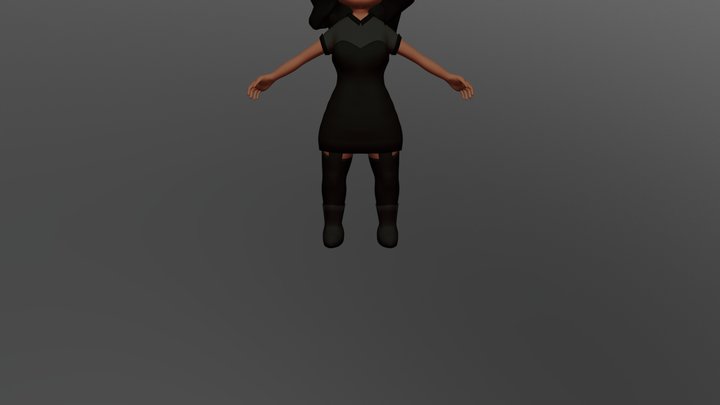 Prototype Character Project D 3D Model