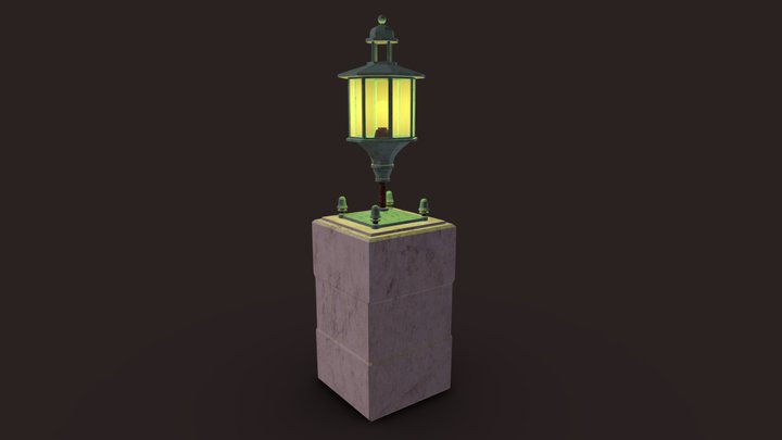 Lantern UV 3 3D Model