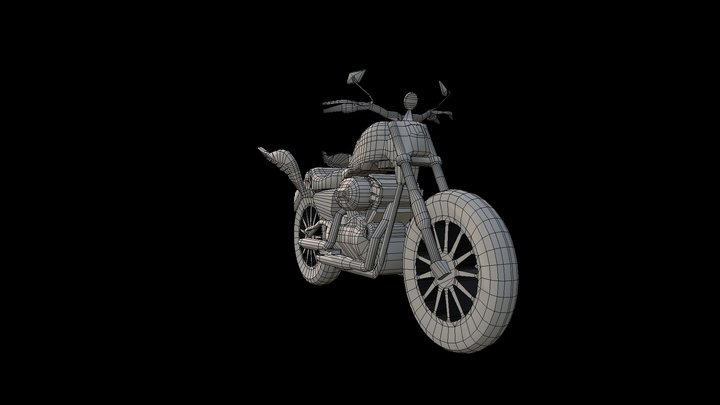 Angel Bike 3D Model