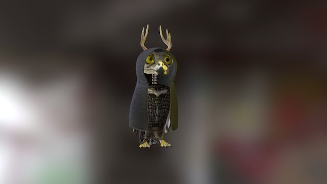 The Owl 3D Model