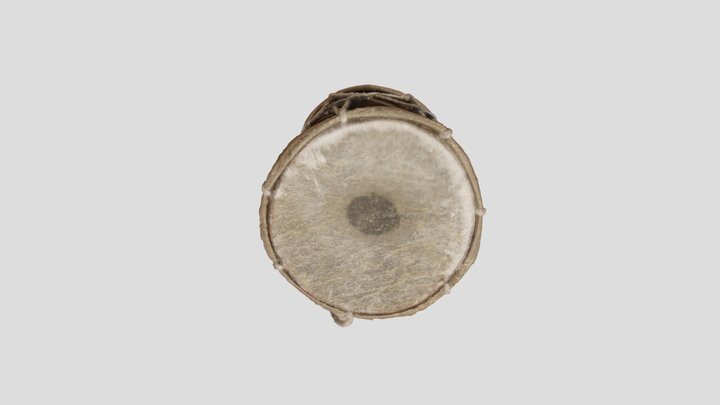 Talking Drum v2 3D Model