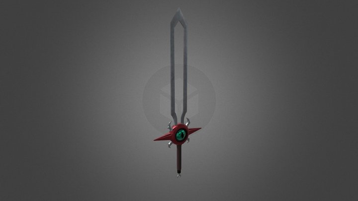 Demon Sword 3D Model