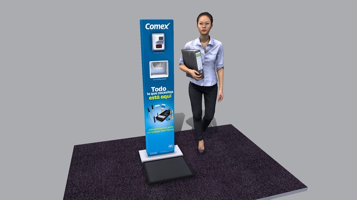 COMEX 2021 - Modulo Sanitizante 3D Model