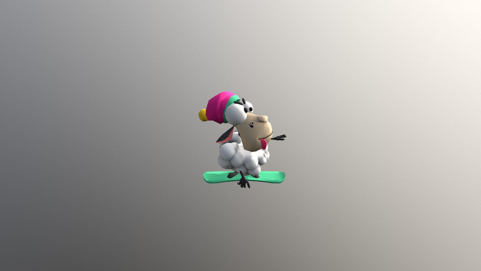 Wacky sheep 3D