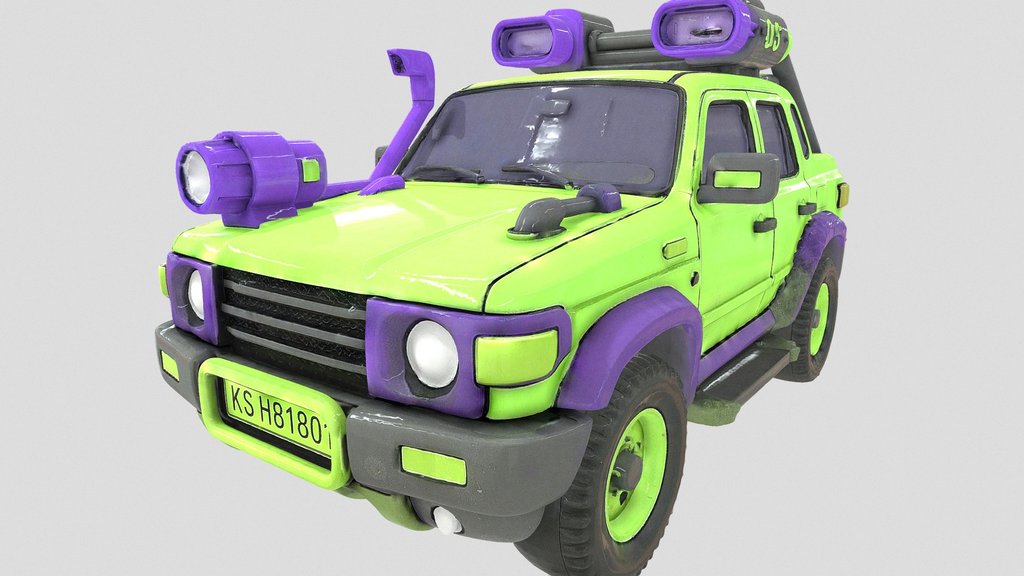 -Off-Road-Racer-✖-['Green_Original_Edition']