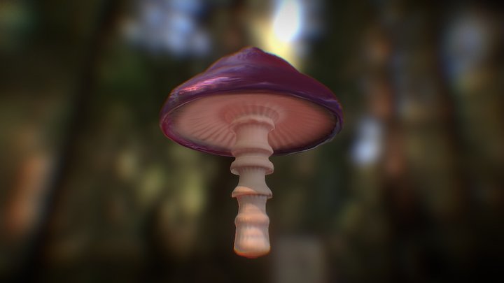 Zbrush - Mushroom 3D Model