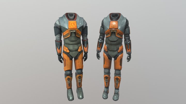 H.E.V. Suit v2.0 3D Model