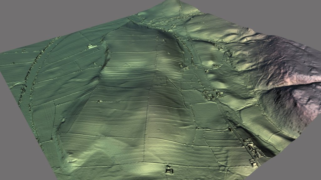 Holwick Drumlin River Tees Glaciated Valley