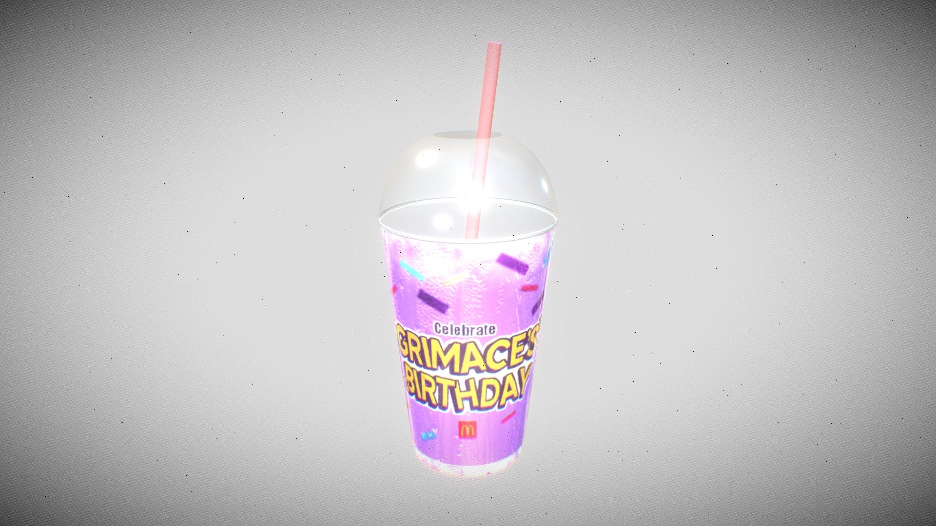 The Grimace's Birthday Milkshake - Download Free 3D model by DISCORDIA  (@e.iveth64) [7e71212]