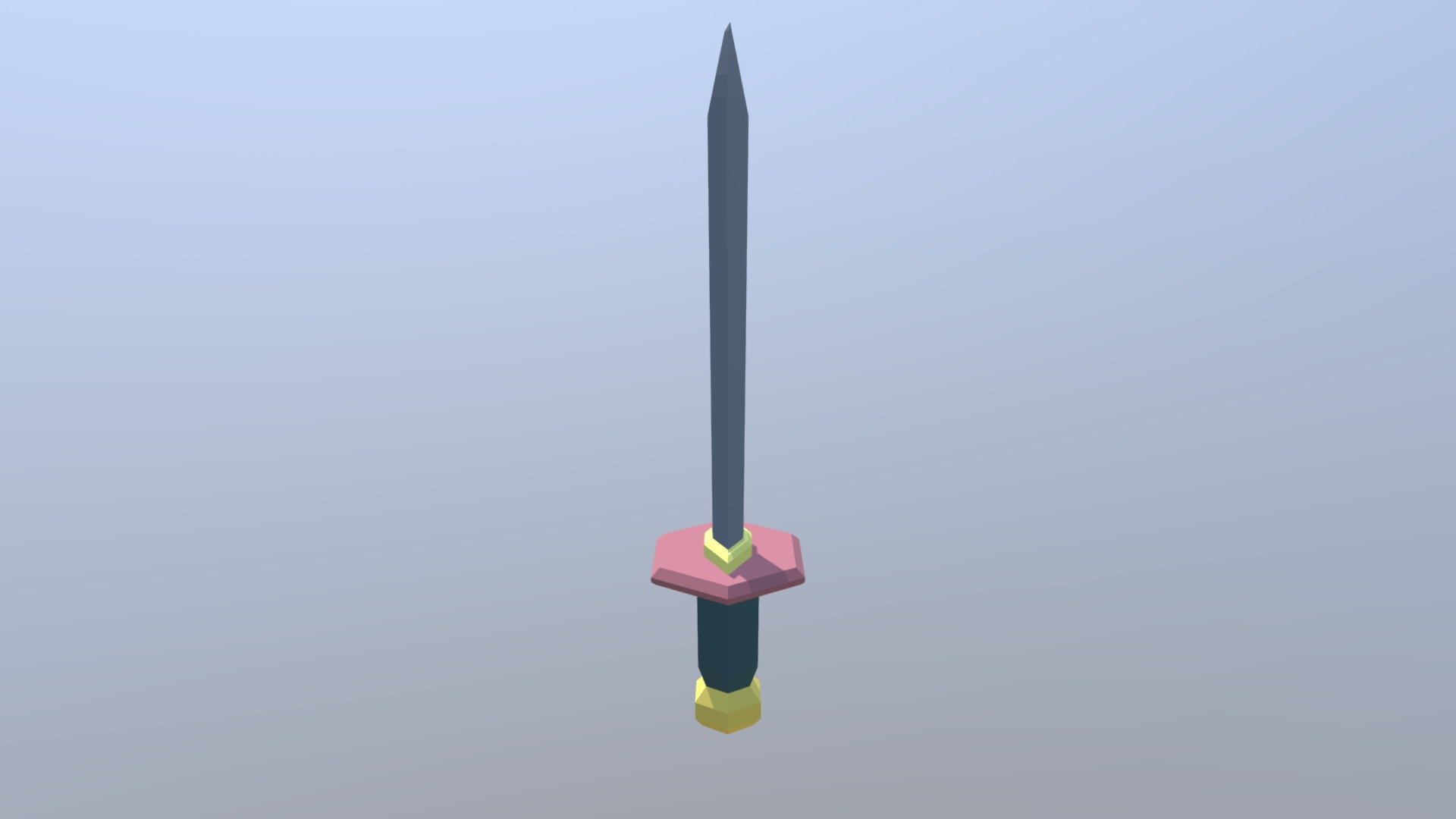 Low poly knife. - 3D model by Mandrik [7e71fa5] - Sketchfab