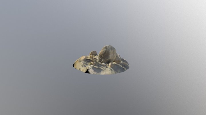 Alabama Hills Granite Boulders 3D Model