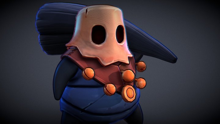Hollow knight - Cloth 3D Model
