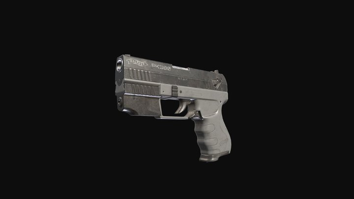 Walther PK380 3D Model