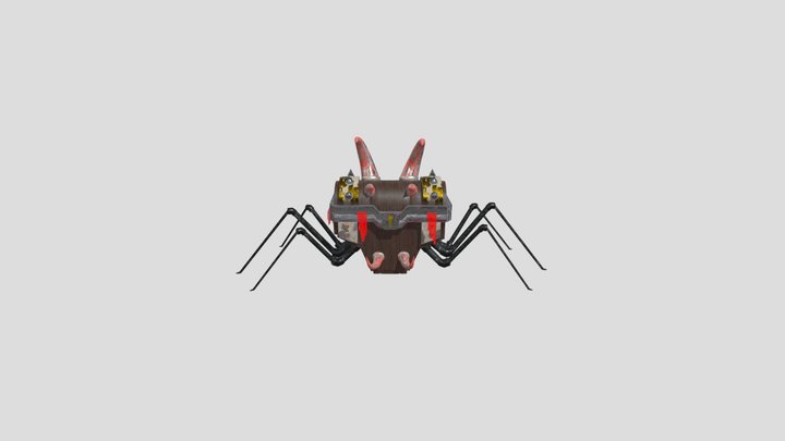 Demon Chest 3D Model