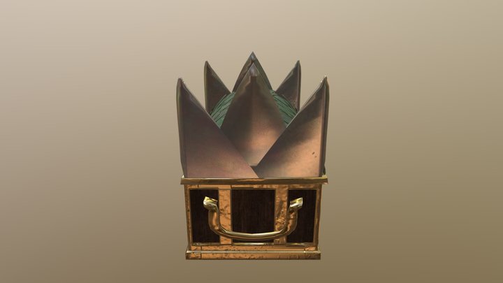 Fantasy Life Treasure Chest 3D Model