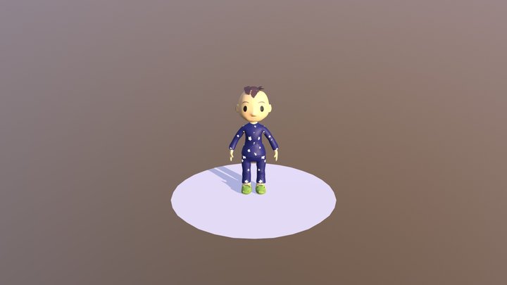 Niño Gusiluz2 3D Model