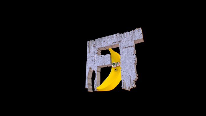 FT Logo 3D Model