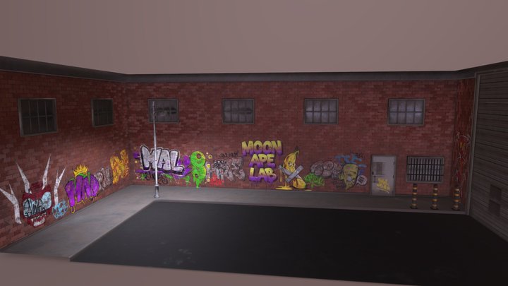 Moon Ape Lab St Scene 3D Model