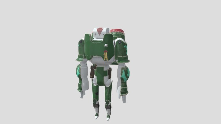 Coffin Crushers Robot 3D Model