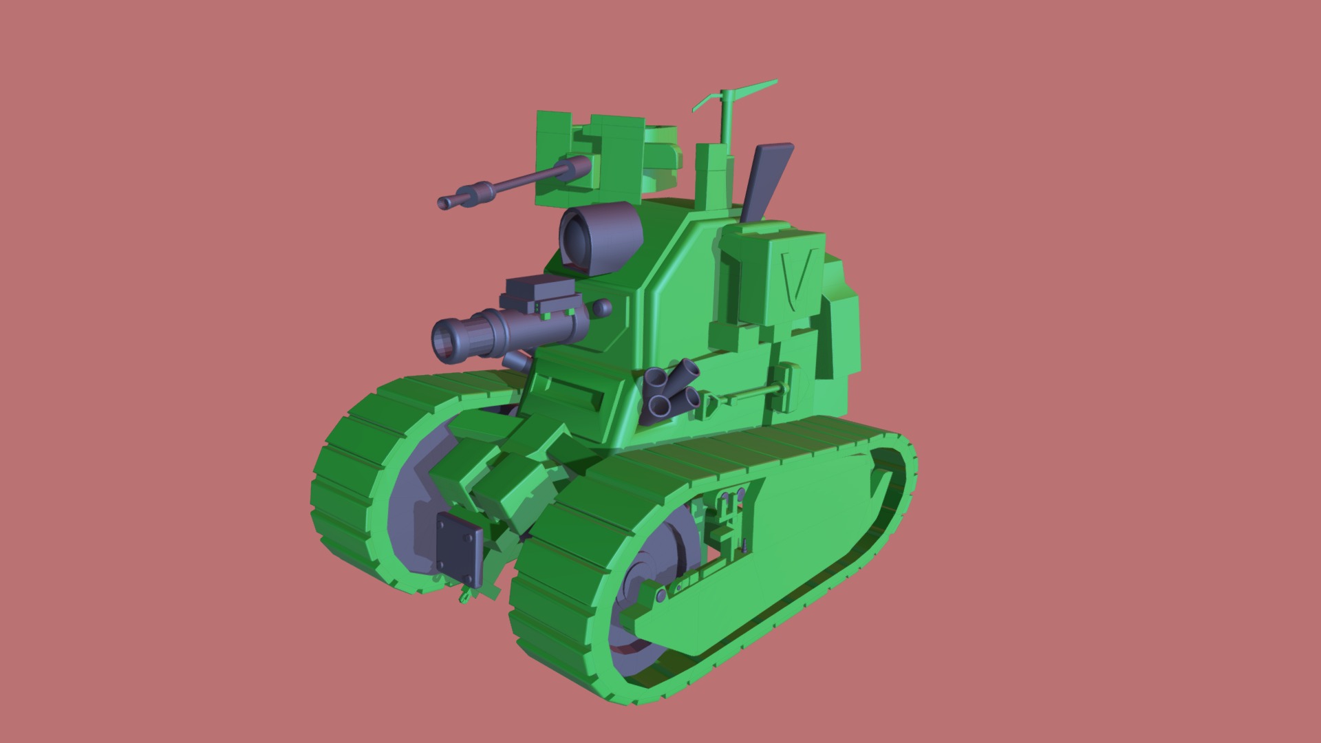 Tanque - 3D Model By Kevin.Castillo.Alfaro [7e7692e] - Sketchfab