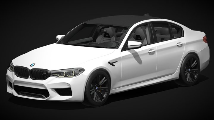 2018 BMW M5 (F90) – Modello 3D gratuito STL