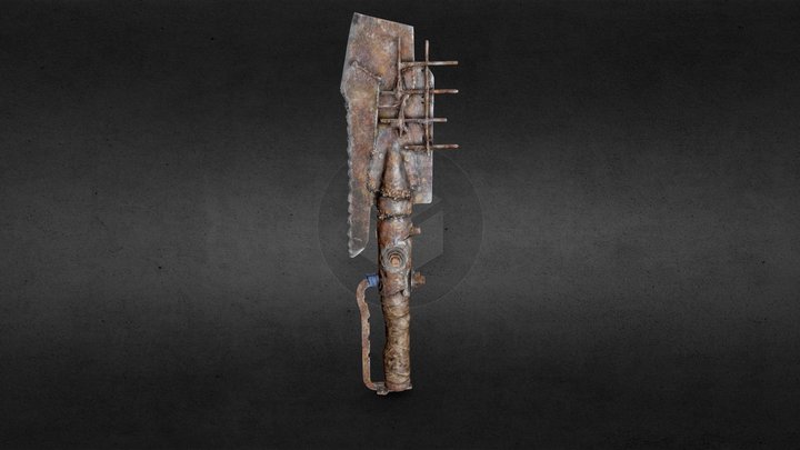 Currupted Blade 3D Model
