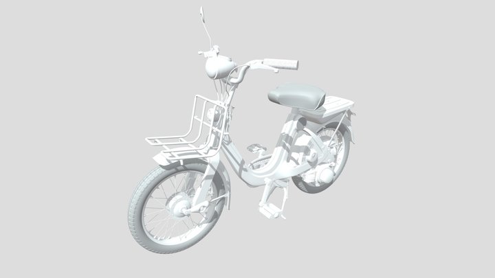 Honda_1967_P50 3D Model