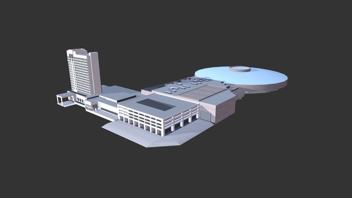 Headwind Grainland Century II Hyatt 3D Model