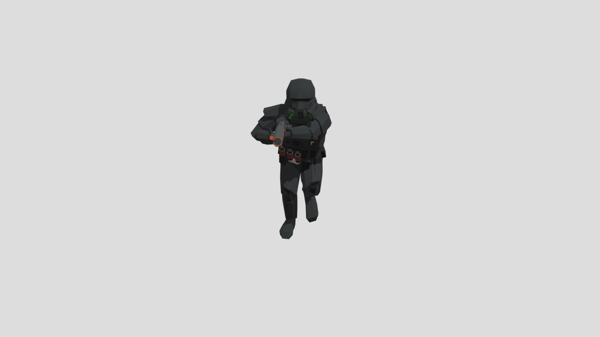 Death trooper Run Animation